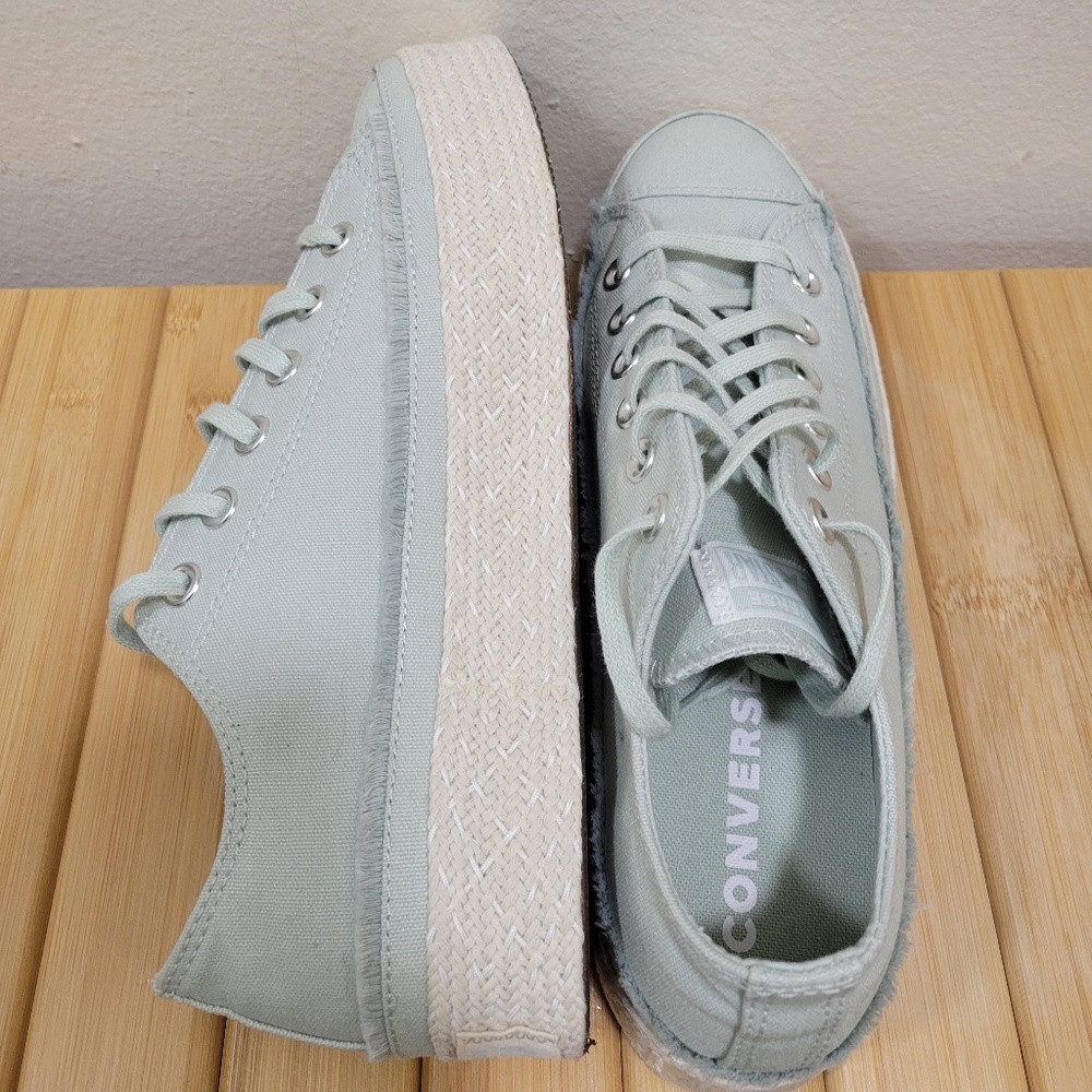 Platform Espadrille Converse Chuck Taylor All Star (Size 9)